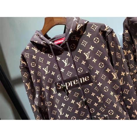 gucci supreme versace louis vuitton closet|supreme x louis vuitton hoodie.